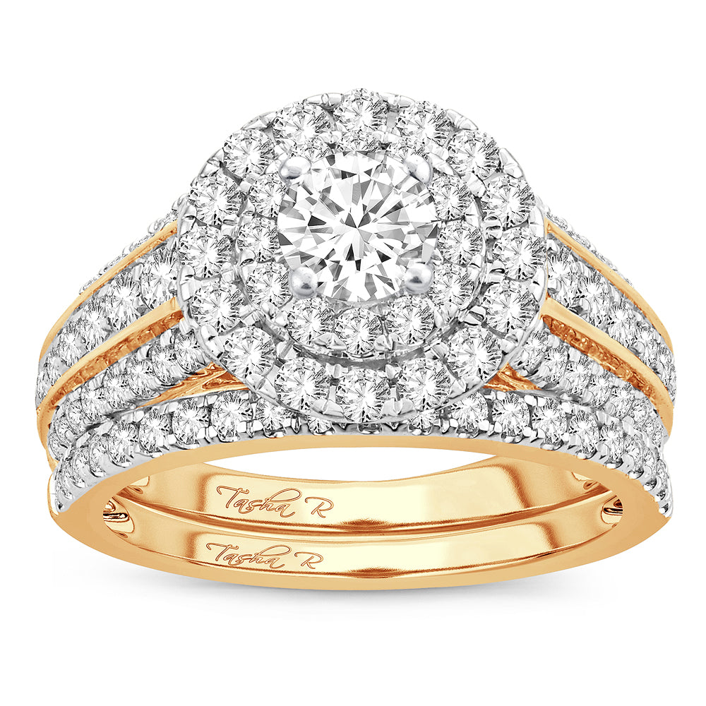 14K 2.00CT Diamond BRIDAL RING