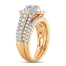 Load image into Gallery viewer, 14K 2.00CT Diamond BRIDAL RING