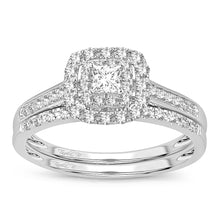 Load image into Gallery viewer, 14K 0.50CT Diamond Bridal Ring