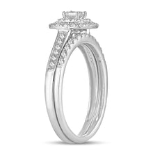 Load image into Gallery viewer, 14K 0.50CT Diamond Bridal Ring