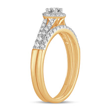 Load image into Gallery viewer, 14K 0.50CT Diamond BRIDAL RING