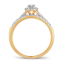 Load image into Gallery viewer, 14K 0.50CT Diamond BRIDAL RING