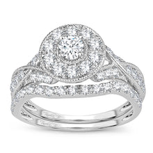 Load image into Gallery viewer, 14K 1.00CT DIAMOND BRIDAL RING