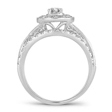 Cargar imagen en el visor de la galería, 14K 1.00CT DIAMOND BRIDAL RING