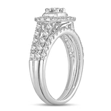 Cargar imagen en el visor de la galería, 14K 1.00CT DIAMOND BRIDAL RING