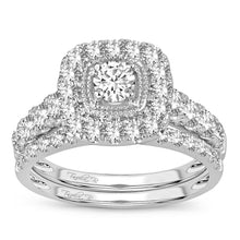 Cargar imagen en el visor de la galería, 14K 1.50CT DIAMOND BRIDAL RING