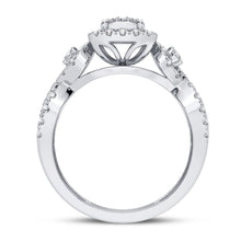 Load image into Gallery viewer, 14K 0.75CT Diamond Ring