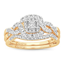 Cargar imagen en el visor de la galería, 14K 1.00CT Diamond BRIDAL RING