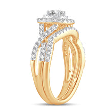 Cargar imagen en el visor de la galería, 14K 1.00CT Diamond BRIDAL RING