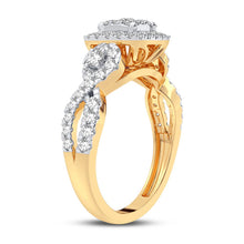 Load image into Gallery viewer, 14K 0.75CT Diamond Ring