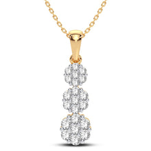 Cargar imagen en el visor de la galería, 10K 0.75CT Diamond Pendant