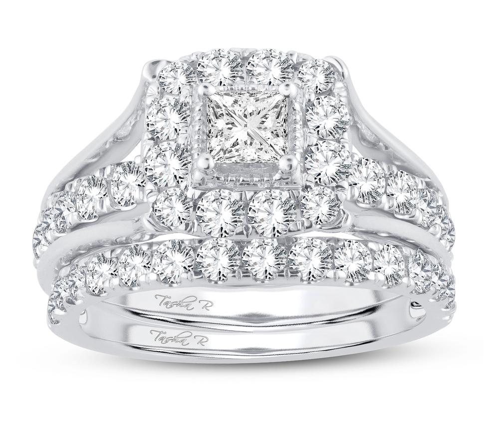 14K 2.00ct Diamond Bridal Ring