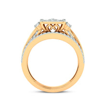 Cargar imagen en el visor de la galería, 14K 0.50ct Diamond Bridal Ring