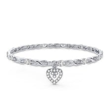 Load image into Gallery viewer, 10K 0.10CT DIAMOND BRACELET