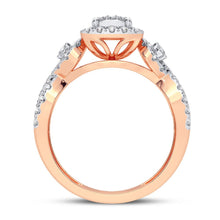 Cargar imagen en el visor de la galería, 14K 0.75CT Diamond Ring