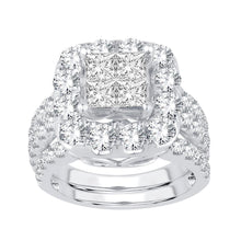 Cargar imagen en el visor de la galería, 14K 4.00CT DIAMOND BRIDAL RING