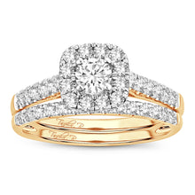 Load image into Gallery viewer, 10K 1.00CT DIAMOND BRIDAL RING