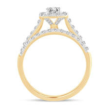 Load image into Gallery viewer, 10K 1.00CT DIAMOND BRIDAL RING