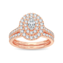 Cargar imagen en el visor de la galería, 14K 1.00CT Diamond Bridal Ring