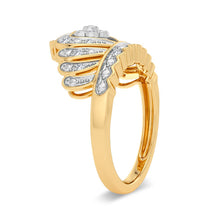 Load image into Gallery viewer, 10K 0.10CT Diamond  Fashion Ring