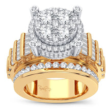 Load image into Gallery viewer, 14K 3.40CT Diamond Ring