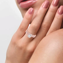 Load image into Gallery viewer, 14K 0.77CT Diamond BRIDAL RING