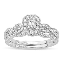 Cargar imagen en el visor de la galería, 14K 0.60CT Diamond BRIDAL RING