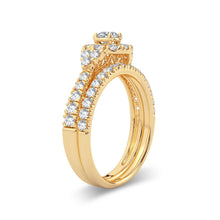 Cargar imagen en el visor de la galería, 14K 1.00ct Diamond Bridal Ring