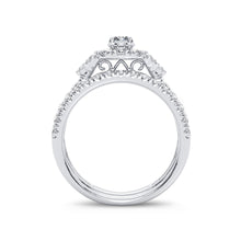 Load image into Gallery viewer, 14K 1.00ct Diamond Bridal Ring