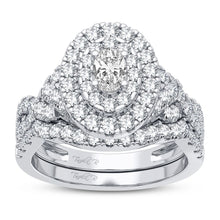 Load image into Gallery viewer, 14K 1.50CT Diamond Bridal Ring