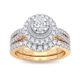 14K 0.75CT Diamond Bridal Ring