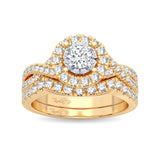 14K 0.75CT Diamond Bridal Ring