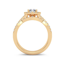 Cargar imagen en el visor de la galería, 14K 0.75CT Diamond Bridal Ring