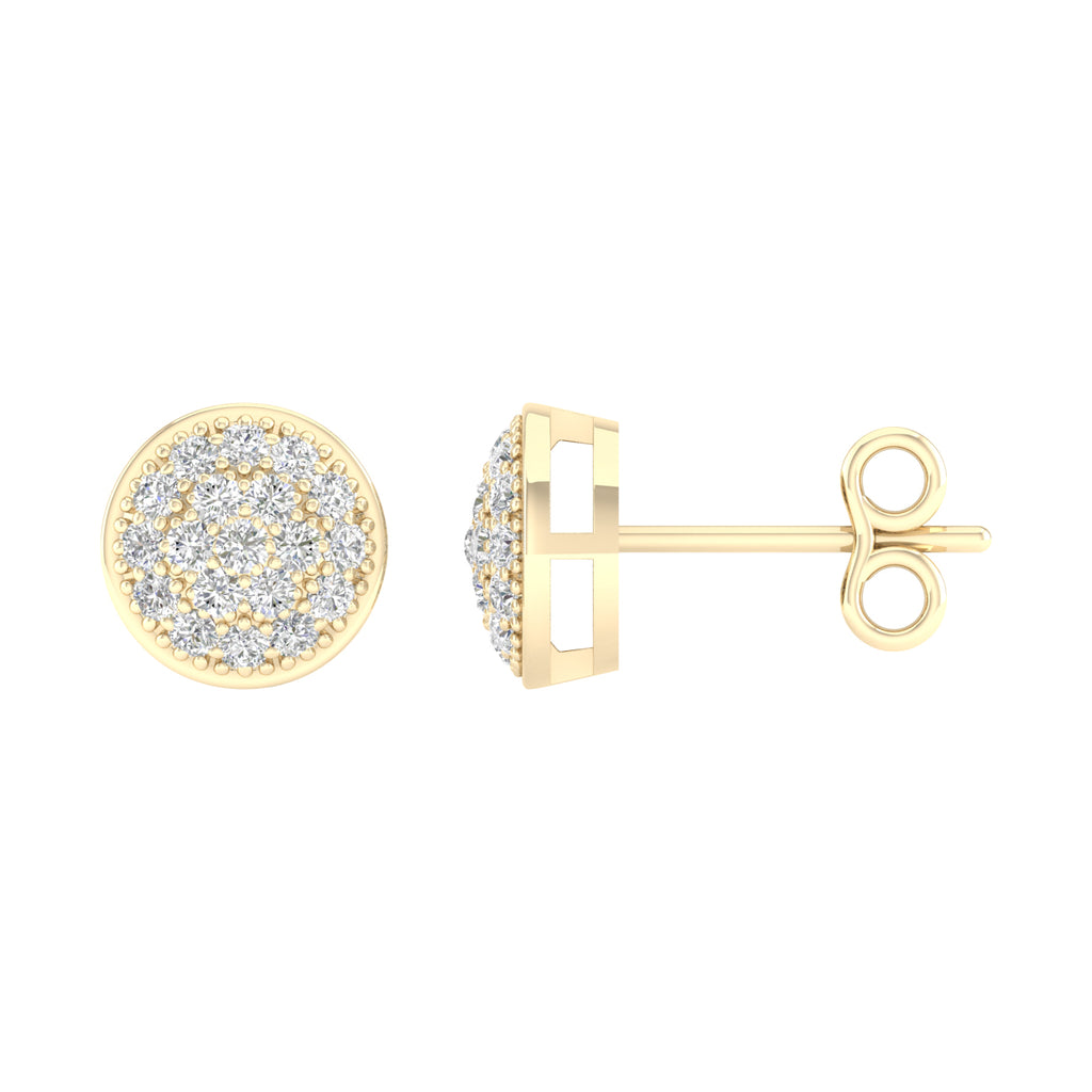 10K 0.10CT Diamond Earring