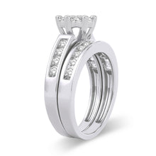 Load image into Gallery viewer, 14K 1.00ct Diamond Bridal Ring