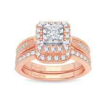 Cargar imagen en el visor de la galería, 14K 0.75ct Diamond Bridal Ring