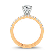 Load image into Gallery viewer, 14K 0.50ct Diamond Semi Mount