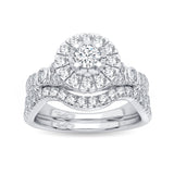 14K 1.00CT Diamond Bridal Ring