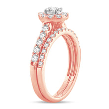 Cargar imagen en el visor de la galería, 14K 1.00CT Fancy Cut Bridal Ring