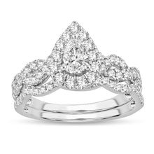 Cargar imagen en el visor de la galería, 14K 1.00CT DIAMOND BRIDALRING