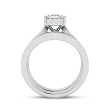 Load image into Gallery viewer, 14K 0.90ct Diamond Bridal Ring