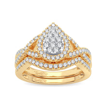 Load image into Gallery viewer, 14K 0.50ct Diamond Bridal Ring