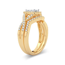 Load image into Gallery viewer, 14K 0.50ct Diamond Bridal Ring