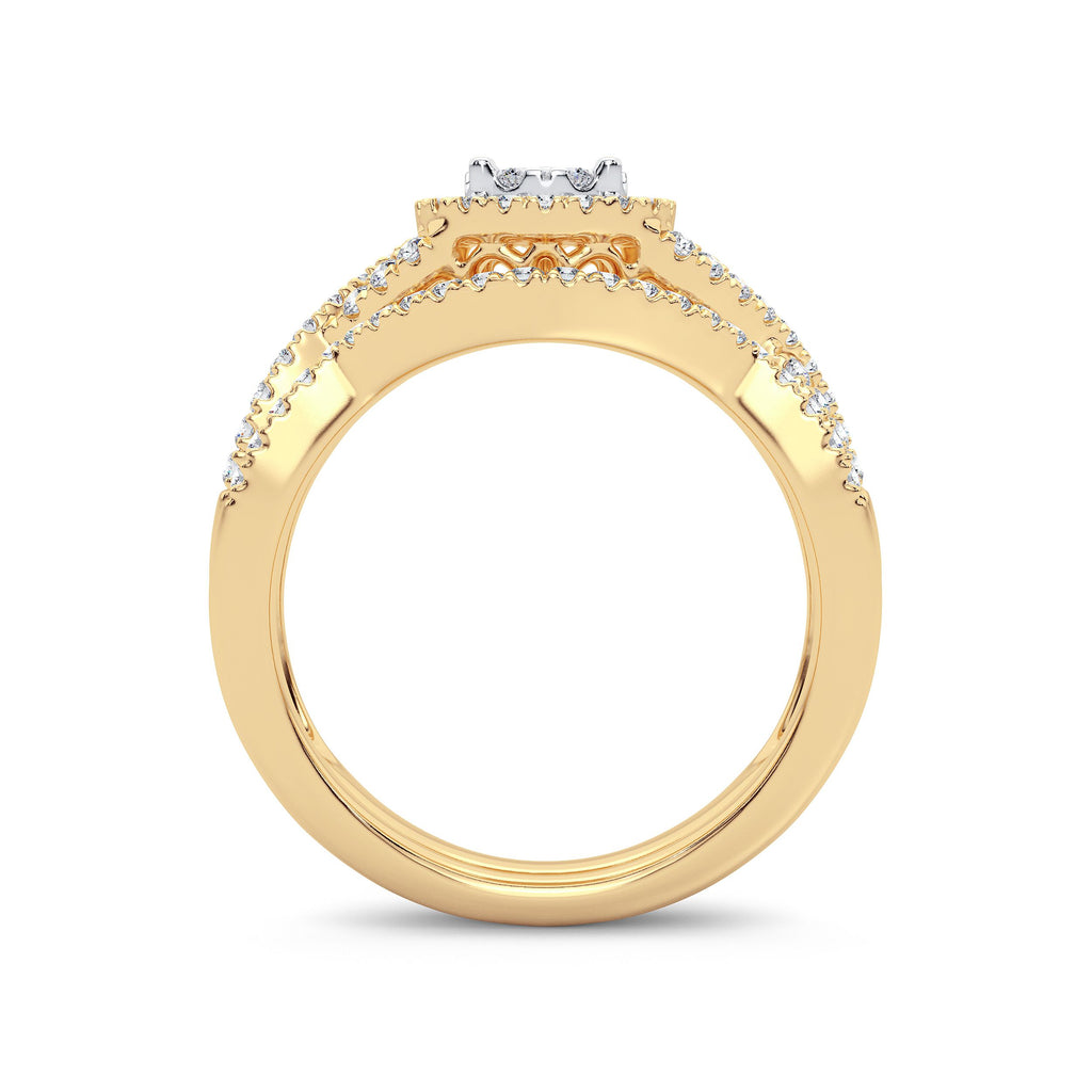 14K 0.50ct Diamond Bridal Ring