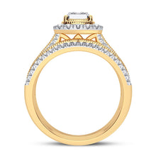 Load image into Gallery viewer, 14K 0.62CT Diamond Bridal Ring