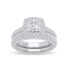 Cargar imagen en el visor de la galería, 14K 0.64CT Diamond Bridal Ring