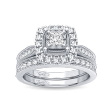 Load image into Gallery viewer, 14K 0.75CT Diamond Bridal Ring