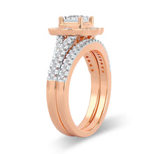 Load image into Gallery viewer, 14K 0.62CT Diamond Bridal Ring