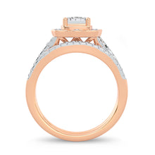 Load image into Gallery viewer, 14K 0.62CT Diamond Bridal Ring