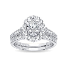 Cargar imagen en el visor de la galería, 14K 1.00CT Diamond Bridal Ring